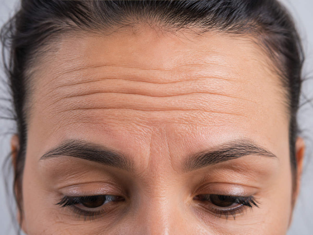 Botox / toxina botulínica — Toxina botulínica en Murcia para suavizar arrugas de expresión en frente, entrecejo y pata...